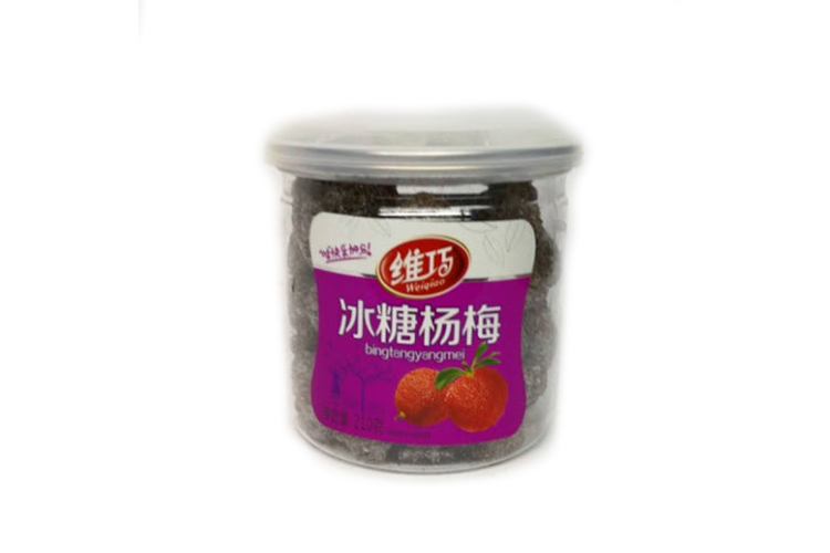 维巧冰糖杨梅 210G